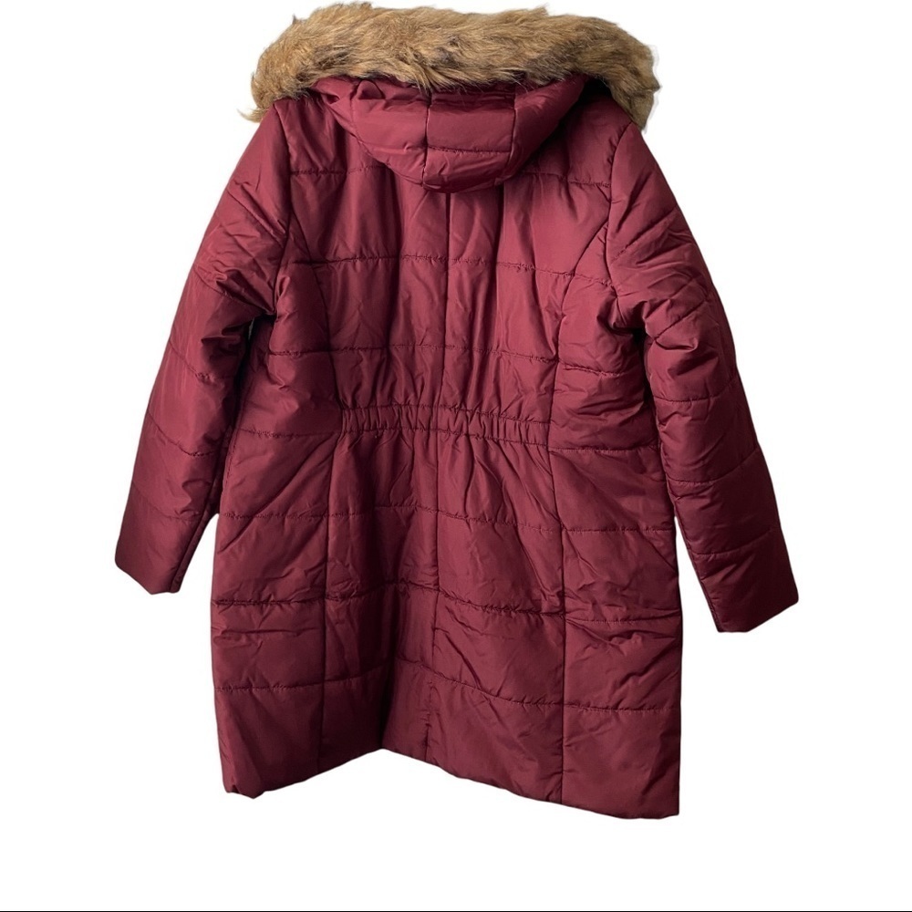 ASOS (Junarose) Faux fur trim parka NWT - Picture 3 of 17